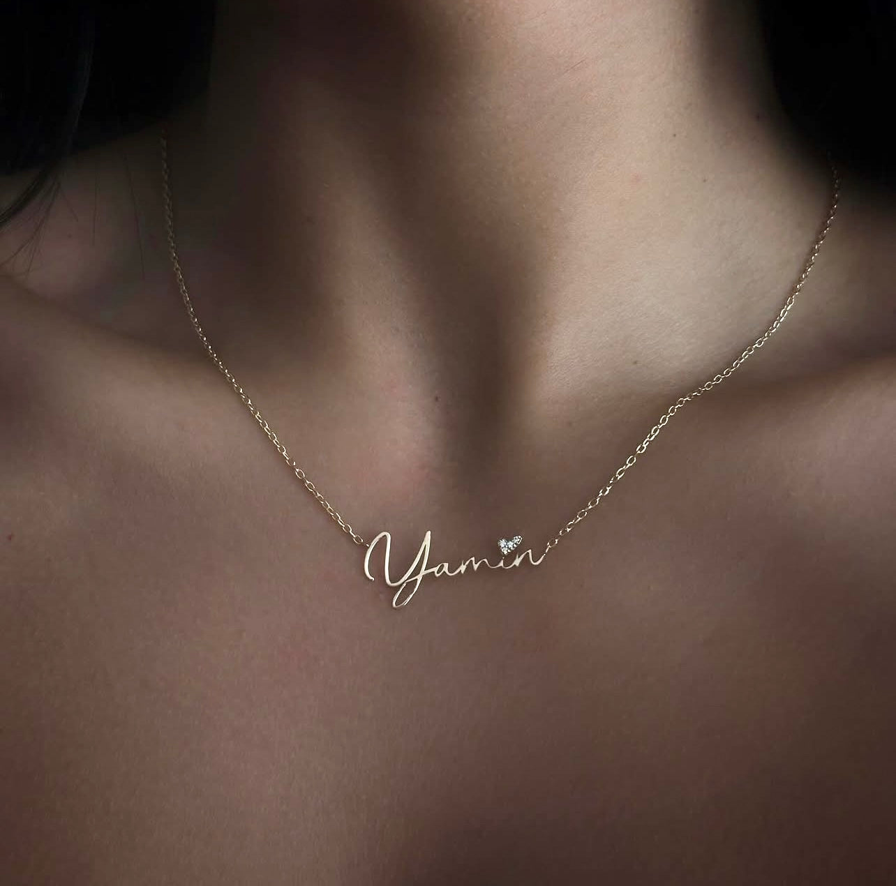 Handwritten Style Name Necklace