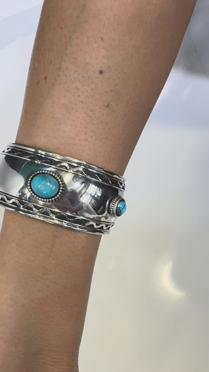 Navajo Wave Cuff